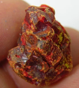 #7 Peru 28.50ct 100% Natural Rare Rough Red Realgar Crystal Specimen 5.70g 18mm - Picture 1 of 5