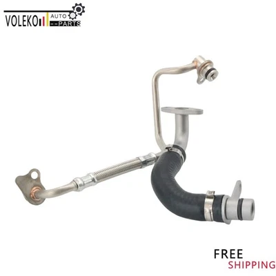 Fit BMW F30 320i 328i F32 428i F10 Inlet & Outlet Turbo Oil Feed & Return Line - Image 1 of 4