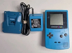 Nintendo Game Boy Color GBC / Teal w/ Rechargeable Battery - No Battery Cover - Picture 1 of 13