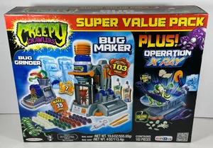 Creepy Crawlers Bug Maker + Bug Grinder + Operation X-Ray SUPER VALUE PACK - NEU - Bild 1 von 15
