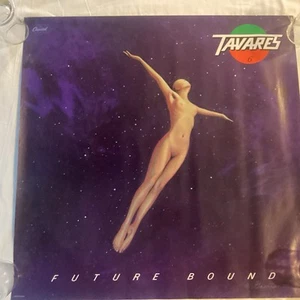Tavares 6 Poster Promo 1978 Future Bound Capital 24” X 24” Space Girl Sexy - Picture 1 of 14