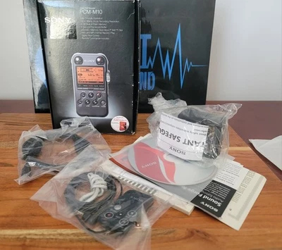 Sony - PCM-M10 ▪︎ Accessories ☆NO RECORDER Included☆ - Image 1 of 4