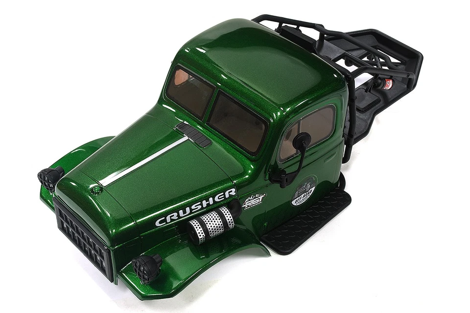 Realistic Green Plastic Body Kit for 1/10 Scale Off-Road Crawler 285mm WB - Image 1 of 4