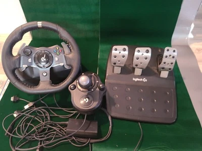 Volante Logitech G920 841-000063 completo para Xbox - Imagem 1 de 4