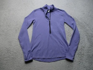 Nike Pro Dri-FIT 1/4 Zip Pullover Damen Medium Lila Langarm Training - Bild 1 von 9