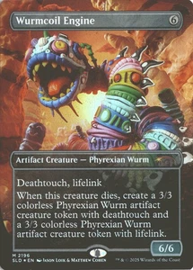 MTG Wurmcoil Engine (2196) *Rainbow Foil* Secret Lair: Play-Doh MT/NM Free Ship - Picture 1 of 2
