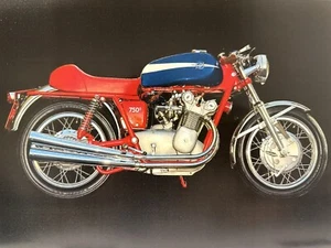 MV AGUSTA 750S CLASSIC MOTORCYCLE PHOTO/MEMORABILIA - Picture 1 of 1
