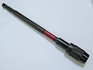 QUICK RELEASE BIT HOLDER 150mm 1/4" HEX knurled grip chuck - Picture 1 of 2