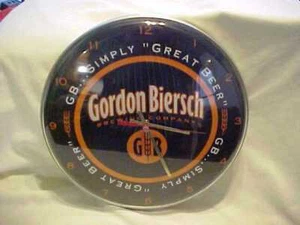 Gordon Biersch Brewing Compamy Advertising Clock older model - Picture 1 of 5