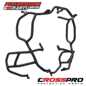 BMW R1250 GSA Adventure 2021 21 CrossPro Gloss Black Engine Crash Bars Set - Picture 1 of 3
