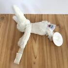 Jellycat White Bashful Bunny Dummy Holder Clip Soother Retired Branded Clip
