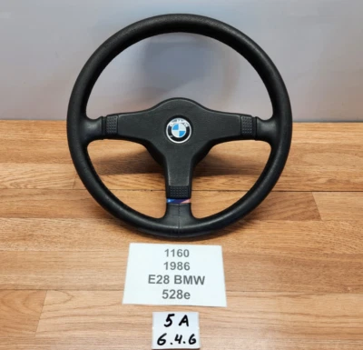 ✅ Volante esportivo M Technic 385mm fabricante de equipamento original BMW E24 E28 E34 528 535 M5 M6 * - Imagem 1 de 4