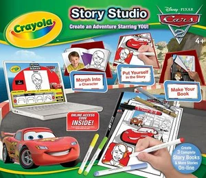 brandneu Crayola Disney Pixar Cars 2 Story Studio Bastelset  - Bild 1 von 2