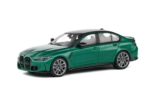 Coche modelo BMW M3 Competition G80 2023 Isla de Man verde 1/43 de Solido S4315301 - Imagen 1 de 11