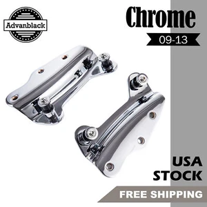 Chrome 4-Point Docking Hardware Kit Fits for Harley Davidson 09-13 PN 54205-09A - Foto 1 di 9