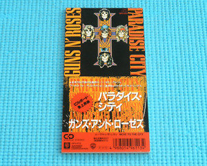 GUNS N' ROSES 3" CD Single Paradise City / Move To The City 1991 Japan 10P3-6113