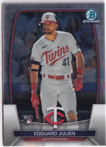 2023 Topps MLB Baseball Bowman Chrome No. 1 Edouard Julien Rookie - Bild 1 von 2
