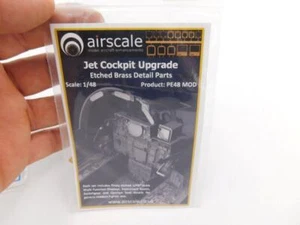 Airscale Jet Cockpit Upgrade Etched Brass Detail Parts PE48 MOD 1/48 Scale NEW - Picture 1 of 1
