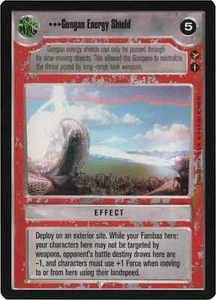 Gungan Energy Shield (Theed Palace) | Decipher Star Wars CCG | NM/LP - Foto 1 di 1