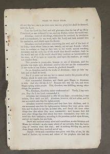 **RARE** 1878 Pearl of Great Price Page First American edition vintage Mormon - Bild 1 von 2