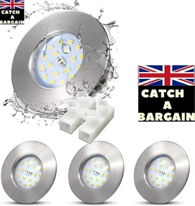 Allesgute- 4Pcs LED IP44 Recessed Bathroom Spot Ceiling Light 5W (C438) - Picture 1 of 8