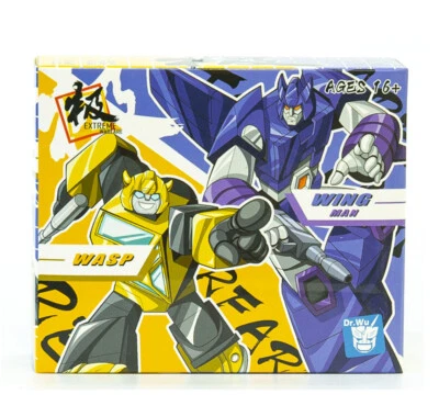Dr Wu Customs DW-E34 Wasp DW-E35 Wingman Bee&Cyclonus Action Figure toy in stock - Image 1 of 4