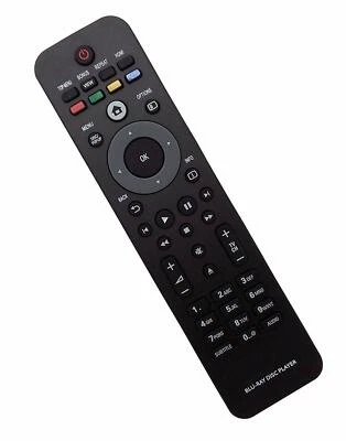 Philips Blu-ray DVD Disc player Remote BDP5010/F7E BDP5012 BDP5012/F7B BDP2205 - Image 1 of 3