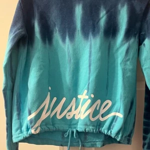 Justice Blue Tie-Dye Hoodie - Picture 1 of 3