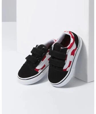 VANS Toddler Polka Dot Old Skool Sneakers  Size US 4/EURO 19 — 第 1/4 张图片