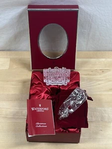 ADORNO TREN COLECCIÓN NAVIDAD CRISTAL WATERFORD CON CAJA ORIGINAL - Imagen 1 de 15