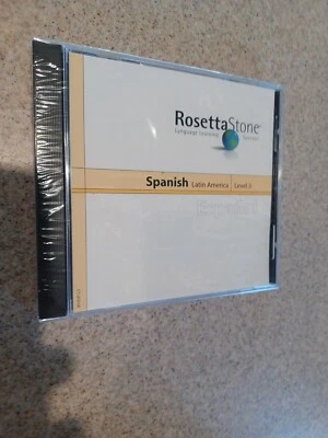 Rosetta Stone Spanish Latin America - Level 1 Espanol For PC ESP1-3 v6.0 (2005) - Image 1 of 2