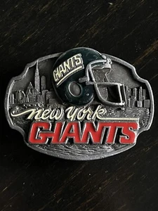 1988 New York Giants Belt Buckle No. 780 out of 10,000 Siskiyou Buckle Company - Picture 1 of 6