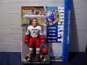 1997 Primetime Inc. Sergei Fedorov equipo ruso posable figura de acción NHLPA como nueva - Imagen 1 de 4