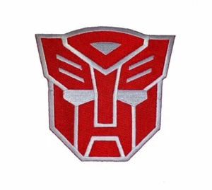 Transformers Red Autobot Movie 7.7cm×7.5 cm Hook/Loop Tactical Patch - Picture 1 of 1