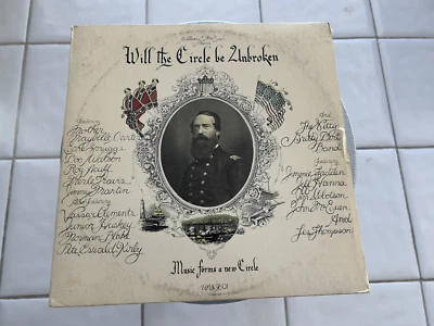 1972 NITTY GRITTY DIRT BAND w/Doc Watson, etc. 3-LP Will The Circle Be Unbroken - Image 1 of 4