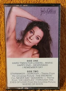 Judy Collins Hard Times For Lovers Cassette Tape 1979 Elektra Records Vtg 1970's - Picture 1 of 6