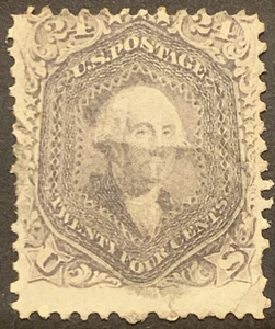 US Stamps #78 Used, 24 cent Washington with light cancel, SCV $425 - Picture 1 of 2