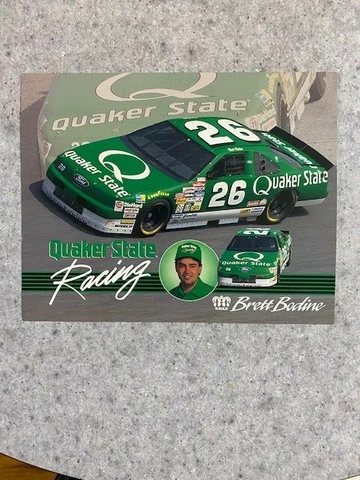 Vintage NASCAR Driver Postcard/Photo - Brett Bodine Cover