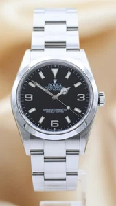 Rolex Explorer 36mm Automatik Herrenuhr 114270 Original Papiere + Box - Picture 1 of 10