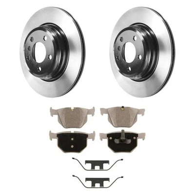 For BMW 335i xDrive 13 Wagner ThermoQuiet Rear Brake Kit w Semi-Metallic Pads — 第 1/4 张图片