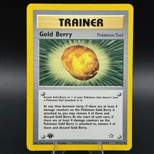 Gold Berry - 1st ed Edition Neo Genesis 93/111 2000 Pokemon WOTC - Bild 1 von 2