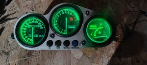 LED Clock Upgrade Kit KAWASAKI ZX6R ZX600 F 1 - F3 1995 - 1997 Lightenupgrade - Picture 1 of 13