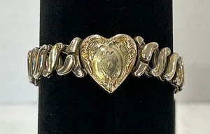 Vintage 1946 Speidel Phönix Erweiterung Herz Herz Herz Armband - Bild 1 von 13