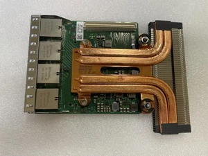 DELL 064PJ8 INTEL X550-T4 QUAD PORT NETWORK DAUGHTER CARD, H91379-003 - Afbeelding 1 van 3