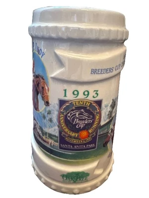 Copa de Criadores Campeones y Caballos del Año 1993 Edición Limitada Beer Stein Foto 1 de 4