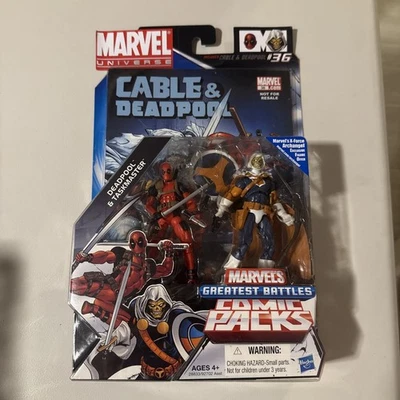 Наборы космических фигурок Marvel Universe Greatest Battles Deadpool & Taskmaster Hasbro H65 - Изображение 1 из 4