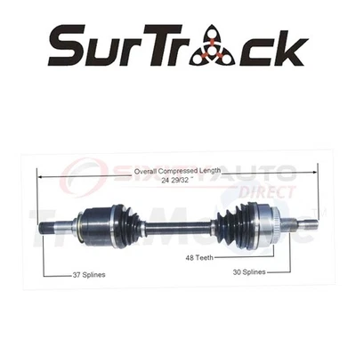 SurTrack CV Axle Shaft for 2000-2001 Mercedes-Benz ML430 4.3L V8 - Constant hh Foto 1 de 4
