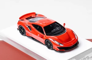 BN 1:64 Red 488 Pista Hard Top Sports Model Diecast Resin Car - Picture 1 of 4