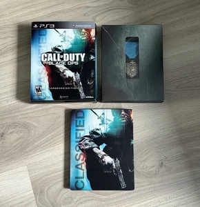 Call of Duty: Black Ops Hardened Steelbook Edition PS3 CIB w/ Medal 2010 - Picture 1 of 13