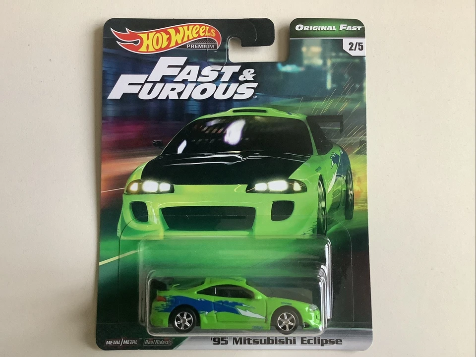 Hot Wheels Fast&Furious Original 95 Mitsubishi Eclipse - Image 1 of 4